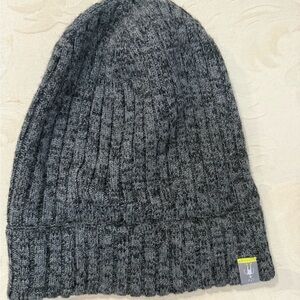 Smartwool Gray Knit Beanie Merino Wool Blend One Size Unisex